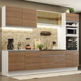 thumbnail image 2 of Cocina Integral 310cm Glamy Madesa 01 Blanco/Marrón, 2 of 5