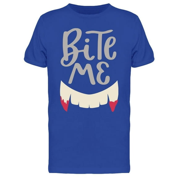 Bite Me T-Shirt Men -Image by Shutterstock, Male XX-Large