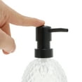 thumbnail image 3 of Unique Bargains 1 Pc Pineapple-shaped Soap Dispenser 11.84oz Clear Black, 3 of 6