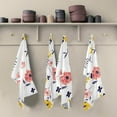thumbnail image 5 of SKYSONIC 4 PCS Kitchen Dish & Tea Towels, Spring Flowers1 Reusable Cloths for Cooking and Drying Dishes for Home Kitchen Cleaning, 28"x18", 5 of 7