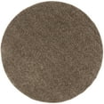 thumbnail image 7 of SAFAVIEH Lavena Solid Plush Shag Area Rug, Taupe, 6'7" x 6'7" Round, 7 of 7