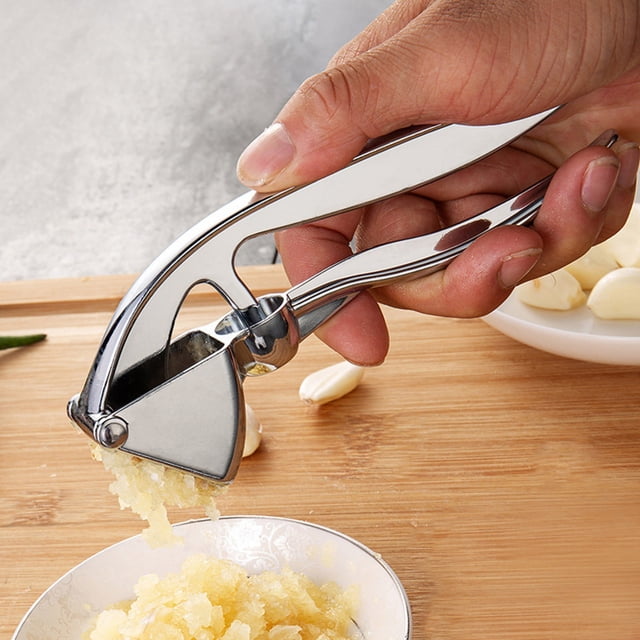 TIMIFIS Garlic Press Stainless Steel Upgraded Pro Food Grade Garlic Mincer Rust Proof Kitchen Gadgets