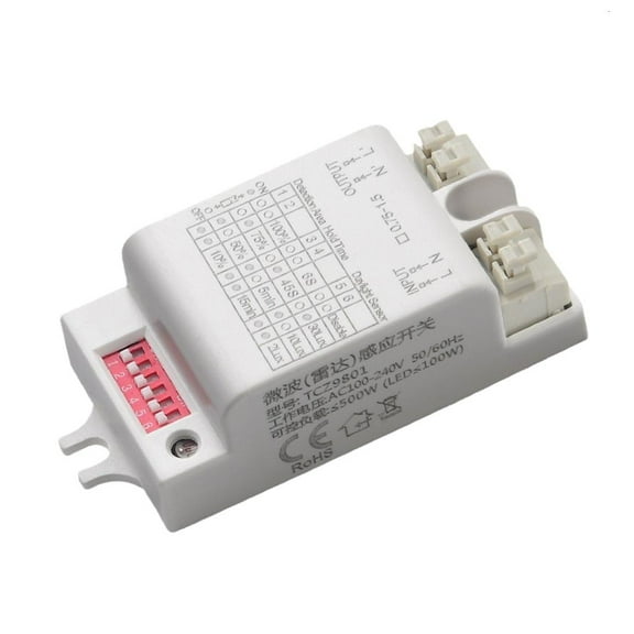 Microwave Radars Motion Sensors Light Switches Long Distance Microwave Detector