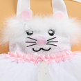 thumbnail image 4 of AMERTEER Robe de Pâques pour Fille Dessin Animé Peluche Maille Sans Manches une Pièce, 4 of 6