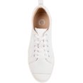 thumbnail image 3 of Journee Collection Womens Comfort Foam Meesh Sneakers 9 Wide White, 3 of 6