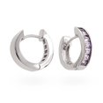 thumbnail image 1 of Lilac Circlet Earrings, 1 of 1