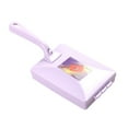 thumbnail image 2 of Fancyes Bed Brush, Carpet Brush, Double Role, Efficient Dust Collector with A Long Handle, Counter Dust Frond for Furniture, Clothing, Bank, Computer Violet, 2 of 8