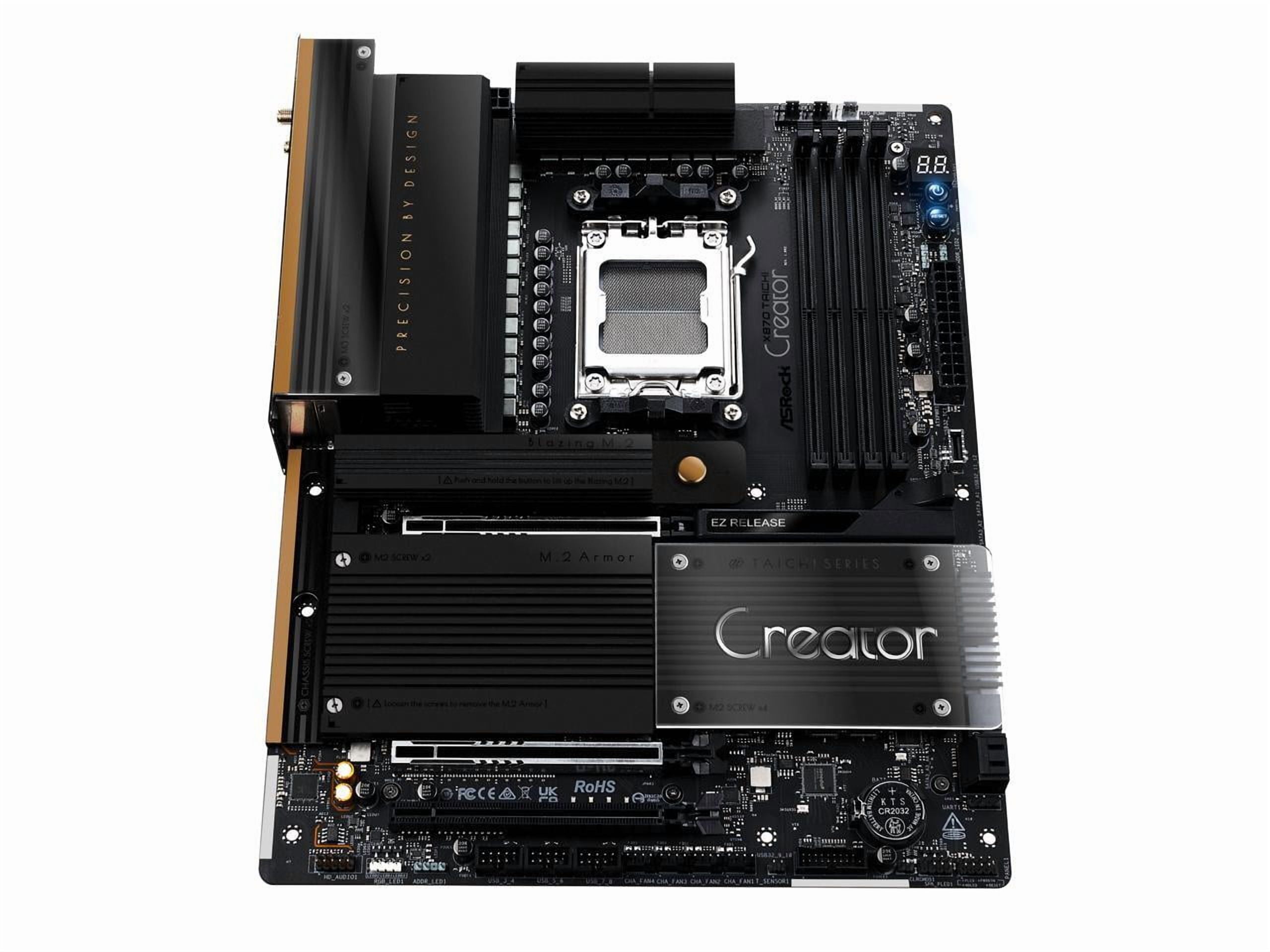 ASRock X870 TAICHI CREATOR AM5 AMD X870 ATX Motherboard