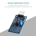thumbnail image 1 of Dimmer Module, Dimming Switch Module, Brightness Adajustable Touch Dimming 2.4V/4.5V Easy Installation, 1 of 8