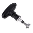 thumbnail image 6 of Cleat Wrench Spikes Remover Removing Ripper Golf Ratchet Handle Wrench Tool Golf Accessories With 3 Adapters, 6 of 10