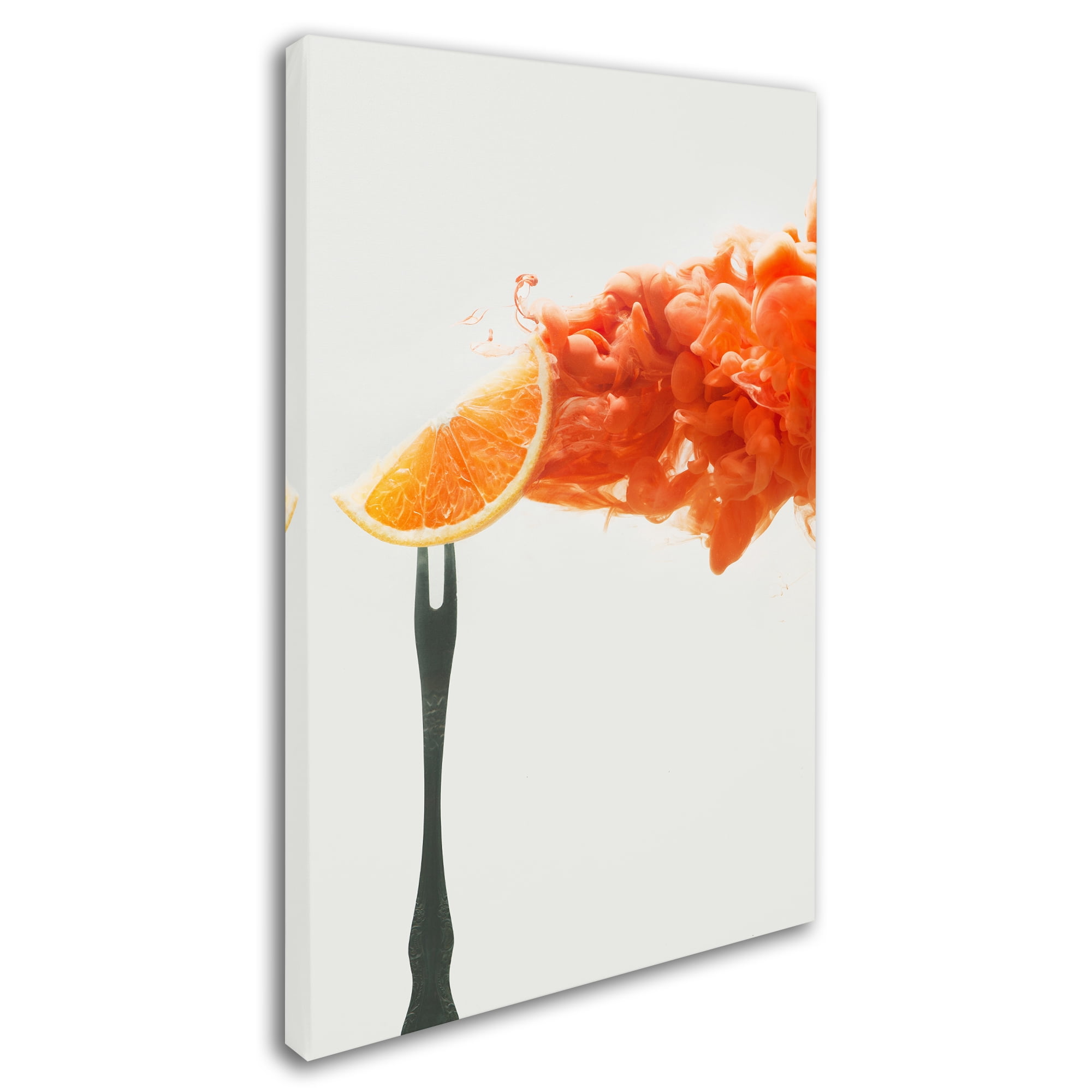 Trademark Fine Art 'Disintegrated Orange' Canvas Art by Dina Belenko