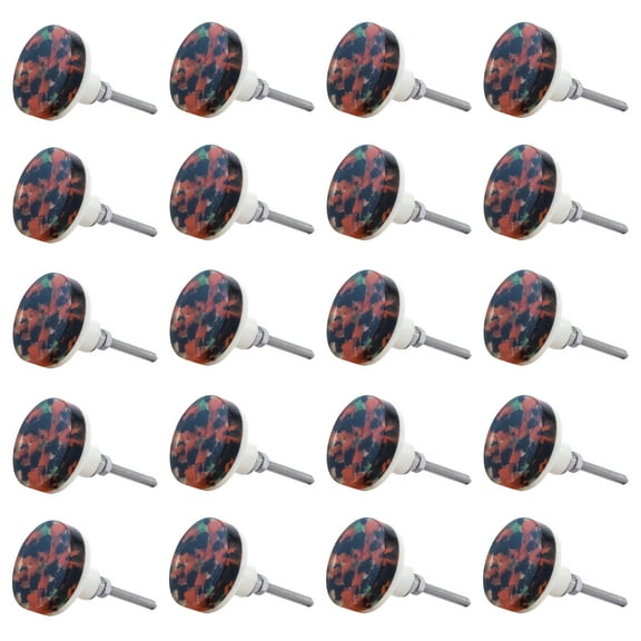 Mascot Hardware Waterbury 1-1/2 In. Multicolor Round Cabinet Knob - Pack of 20