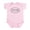 Petal Pink, variant on CafePress - UCR Oval Infant Bodysuit - Baby Light Bodysuit, Size Newborn - 24 Months