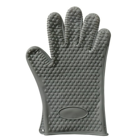 

Kiqiang Bakeware Lightning Deal of the Day Prime Today Only Clearance Kitchen Kitchen Short Five Finger Silicone Gloves Oven Anti Scalding Heat Insulation Baking Gloves