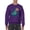 Purple, variant on Cajun Country Club Alligator Tee Sweatshirt Men's