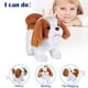 thumbnail image 3 of WorWoder Peluche San Bernardo Juguete Cachorro Electrónico Interactivo Perro Mascota - Caminar, Ladrar, Menear la Cola, Estirar Animal de Compañía para Niños (San Bernardo), 3 of 5