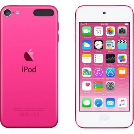 Apple iPod Touch 6th Generation 128GB Hot Pink, Like New in Plain White