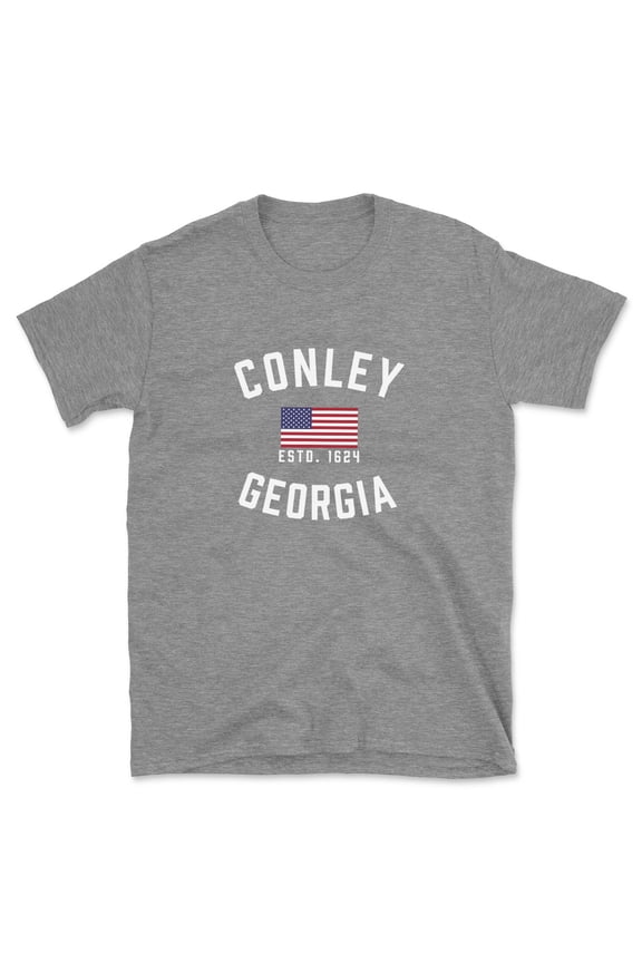 Conley Georgia Patriot Men's Cotton T-Shirt
