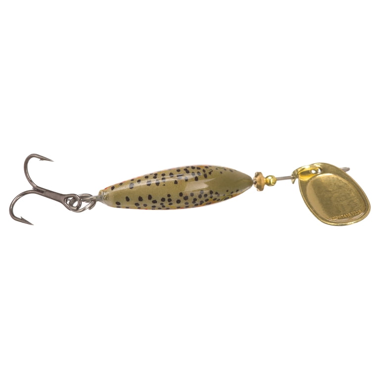 Blue Fox Super Vibrax Size 2 Minnow Spin Fishing Lure 1/8 oz Brown