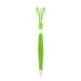 thumbnail image 1 of Three Sided Pet Toothbrush Dog Soft Brush Bad Breath Tartar Tool Cat Mouth Clean, 1 of 9