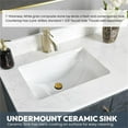 thumbnail image 6 of Gara 60" Double White Grain Composite Stone Countertop Vanity in Washed Blue, 6 of 17