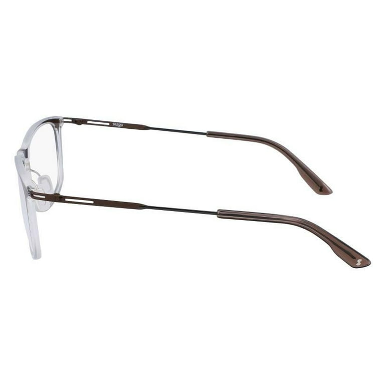 New Skaga SK-2882 200 Brown on Crystal EXISTENS Eyeglasses New Skaga SK-2882 200 Brown on Crystal EXISTENS Eyeglasses