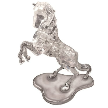 Stallion Original 3D Crystal Puzzle from BePuzzled, Ages 12 and Up
