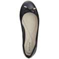 thumbnail image 4 of Alfani Womens Aleaa Leather Round Toe Ballet Flats, 4 of 5