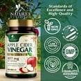 thumbnail image 4 of Apple Cider Vinegar Capsules 1877mg - Extra Strength Detox & Cleanse with Vitamin D & Zinc - Premium ACV Pills with Joint Natural Digestion & Immune Support - Vegetarian Supplement - 120 Capsules, 4 of 9