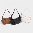 thumbnail image 5 of FENOHREFE Women Shoulder Bag Multi-Pockets Armpit Bag Handbag PU Leather Messenger Bag Shopping Bag Retro Crossbody Bag for Daily, 5 of 8