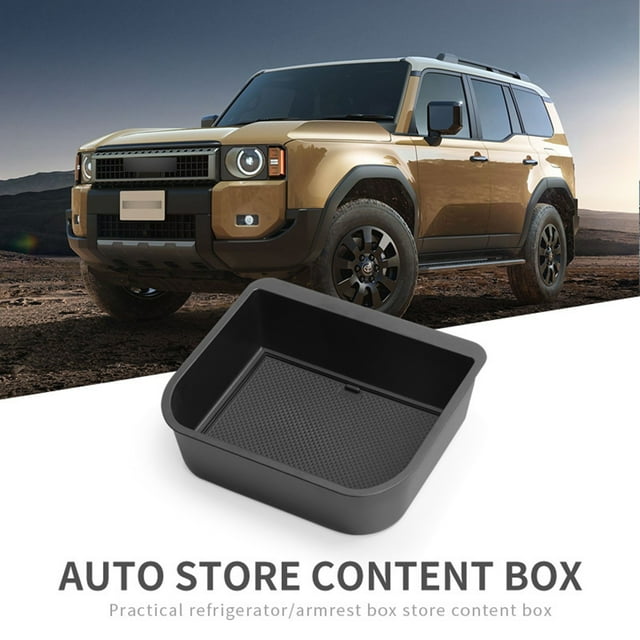 Organisateur de Console Centrale pour Véhicule Tout-Terrain Universel avec Plateau de Rangement Durable