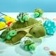 thumbnail image 4 of Set de animales de peluche Aoriher Turtle con 3 peluches pequeños y 2 huevos, 4 of 6