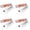 Sliver 4PCS, variant on Jialinnn Aluminum Foil Food Wrap, One Size, Clear