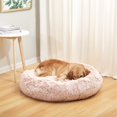 thumbnail image 2 of Calming Donut Dog Bed es Round Fluffy for Large Dogs -Anxiety Plush Machine Washable ( Large), 2 of 8
