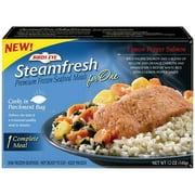 Birds Eye Steamfresh: Lemon Pepper Salmon Complete Meal, 12 Oz