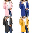 thumbnail image 2 of Zecgelong Kids Rain Jacket Hooded Windbreaker Lightweight Outdoor Coat For Girls Toddler Youth, 2 of 7