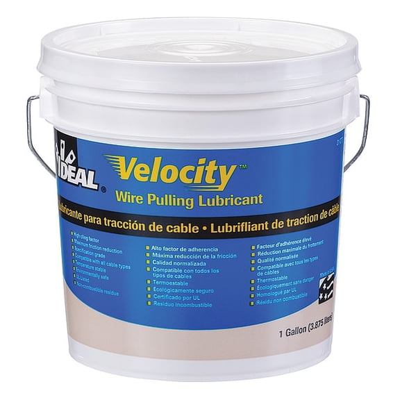 Ideal Cbl Wr Pllng Lube,1 gal.,Pail 31-277
