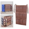 thumbnail image 6 of deevoka Cleaning Cart Bag ,Large Capacity Trash Collection Janitorial Bags for Hotel 9 pockets, 6 of 9