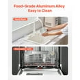 thumbnail image 6 of KFFKFF Upright Automatic Ice Cream Maker with Built-in Compressor, 1 Quart Gelato and Frozen Yogurt Machine, 4 Modes Electric Sorbet Maker, Home Compressor Ice Cream Machine, 6 of 9
