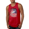 thumbnail image 2 of Wild Bobby US Flag Ford Bronco Men Tank Top, 2 of 6