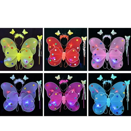 Download Double-Layer Butterfly Wings Three-Piece Silk Angel ...