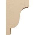 thumbnail image 3 of 9"W x 18"D x 27"H Classic Newport Rough Cedar Woodgrain TimberThane Corbel, Primed Tan, 3 of 6