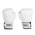 thumbnail image 2 of Calentador De La Mano 2 uds guantes de combate de entrenamiento de boxeo guantes de Kickboxing de cuero para niños (blanco) Likrtyny  Para Estrenar, 2 of 6