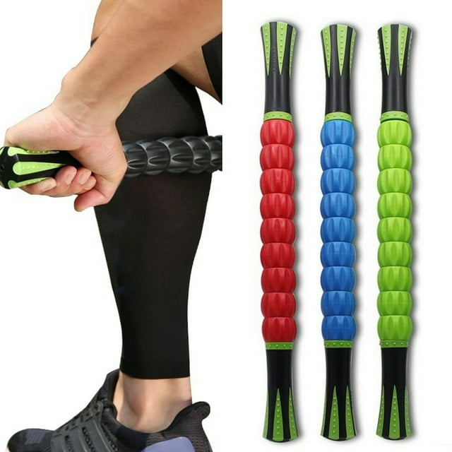 LEEYNEER Muscle Roller Stick Athletes Body Massage Tools Relief Soreness Back Recovery