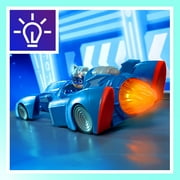 PJ Masks Power Heroes Cat Racer with Lights and Sounds, Preschool Toys