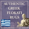 thumbnail image 5 of THE BEST 3x5 FLOKATI RUG MADE | LONG 4” SHAG PILE | STYLISH OFF WHITE WOOL AREA RUG, 5 of 5