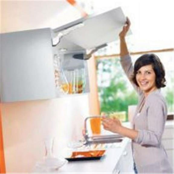 Blum B20K4A00A Aventos HK-S Narrow Aluminum Mount Plate - Nickel