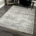 thumbnail image 2 of Palmetto Orian Kuba Delight Cloud Grey Machine Woven Area Rug 7'10" X 10'10" Cloud Grey, 2 of 9