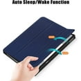 thumbnail image 4 of elitegadget Case for Lenovo Tab P11 Gen 2 (11.5 inch) TB-350FU/TB-350XC Released in 2023 - Trifold Shell Slim Lightweight Stand Auto Wake/Sleep Folio Cover Case (Navy Blue), 4 of 5