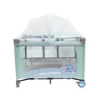 thumbnail image 1 of Cuna de viaje Disney Aloha Stich verde, 1 of 6